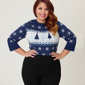 Disney's Frozen Collection by Unique Vintage Plus Size‎ Sweater